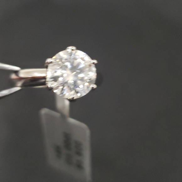 🆕️ Certified 3ct. t.w. Moissanite Diamond Solitaire - Picture 5 of 16